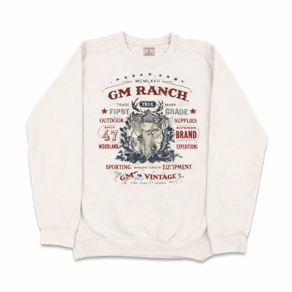 GMR Crewneck Sweatshirt – Georges Marciano Ranch