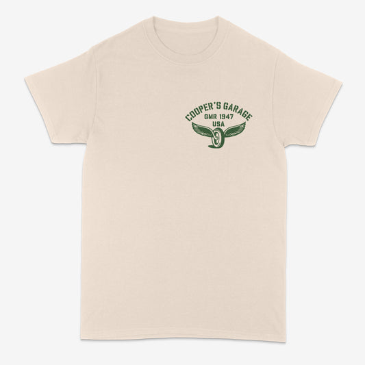 Cooper's Garage GMR Tee