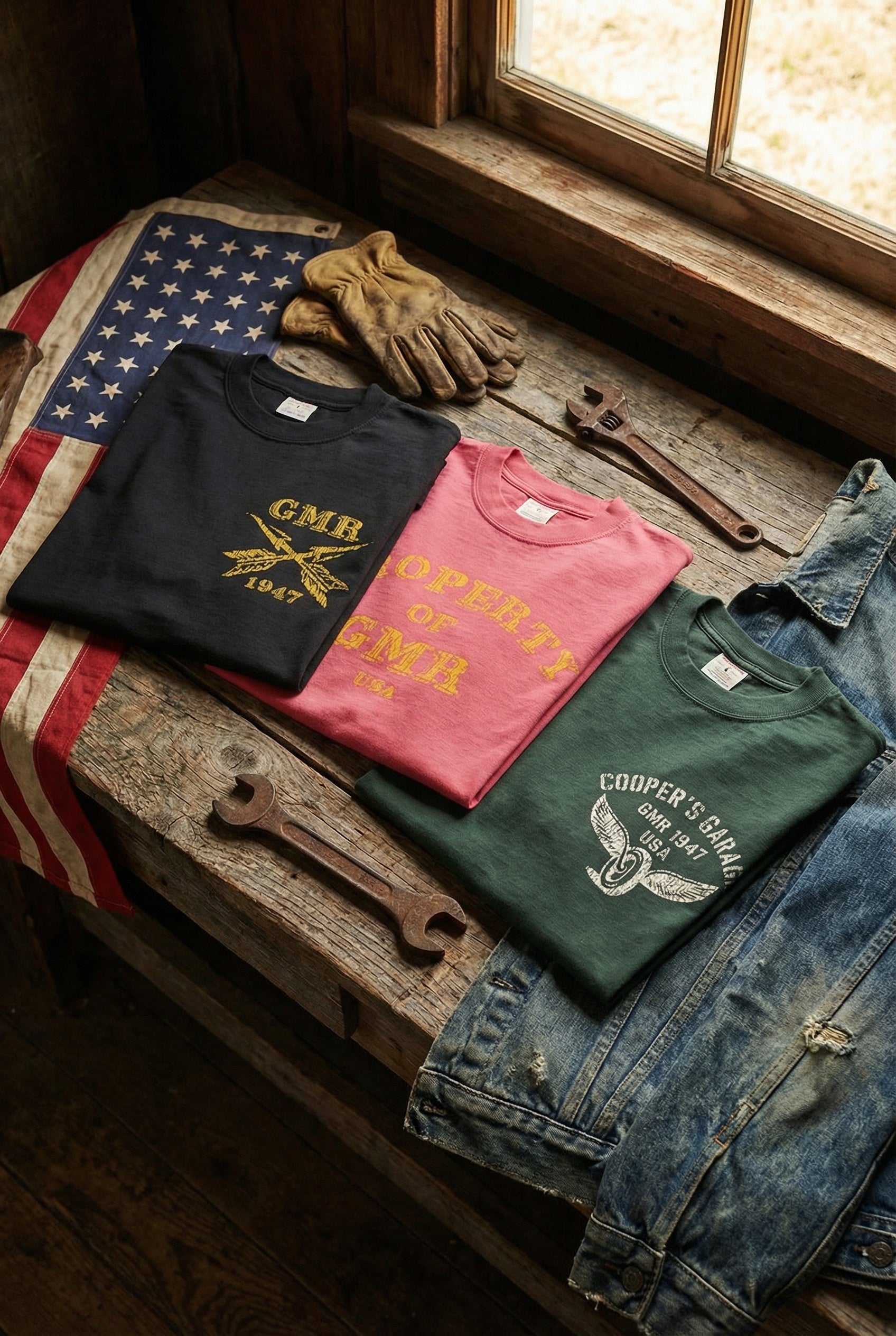 Garment-Dyed T-Shirt – Georges Marciano Ranch