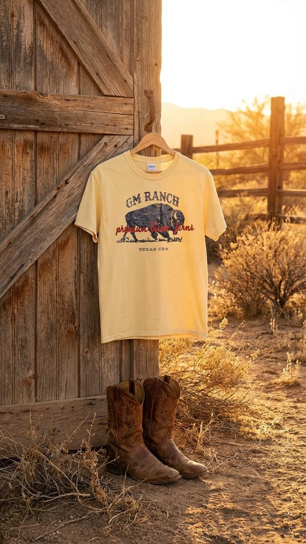 Garment-Dyed T-Shirt – Georges Marciano Ranch