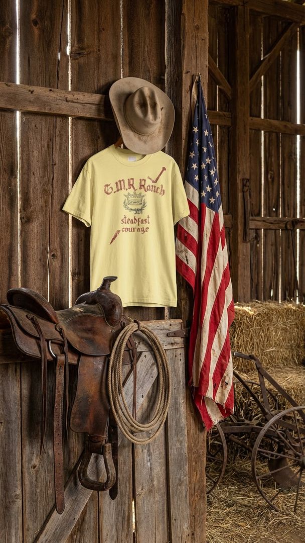 Garment-Dyed T-Shirt – Georges Marciano Ranch